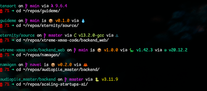 Serious Sans in Kitty with Starship
